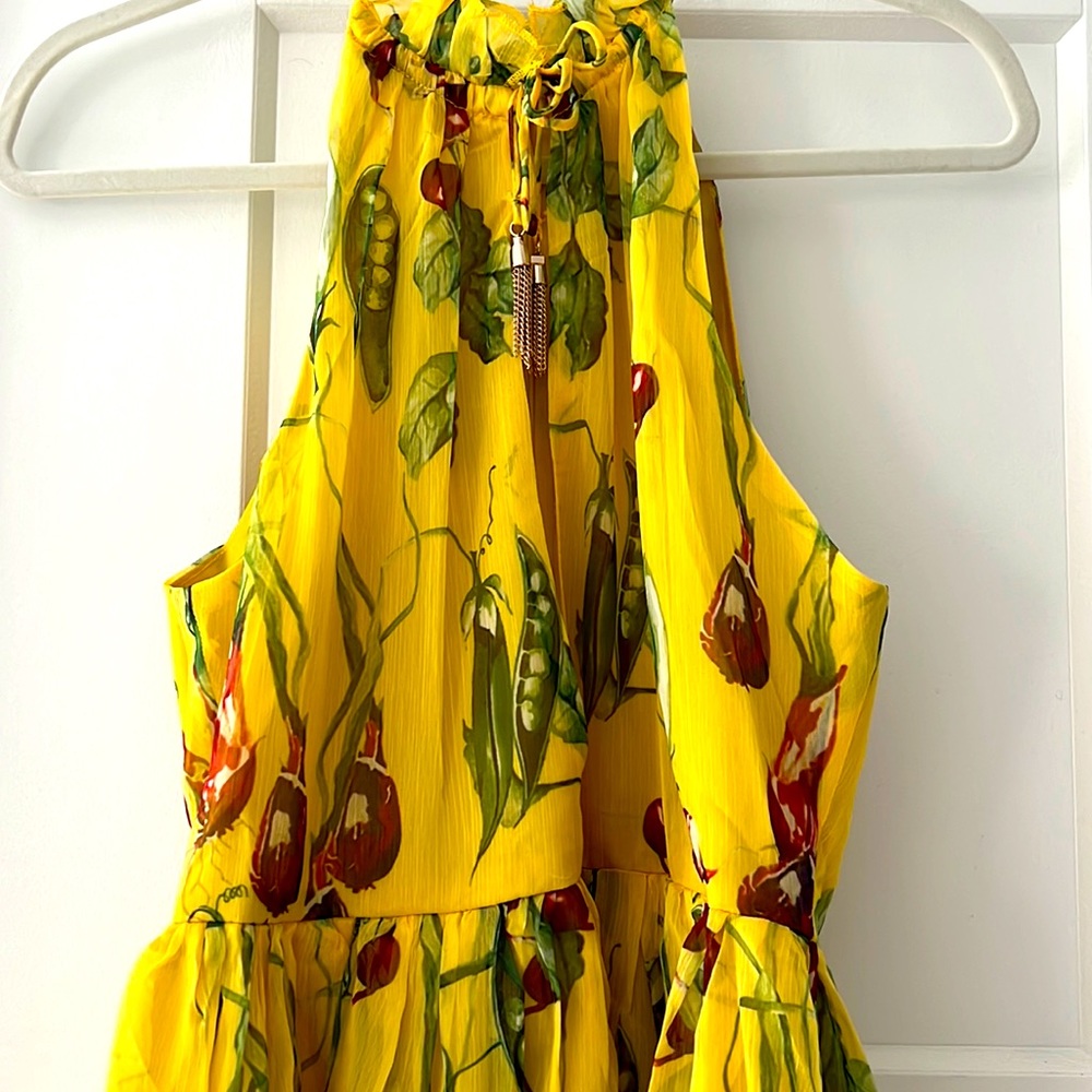 Brand NEW W TAGS L’Atiste by Amy Chiffon Maxi Halter Dress